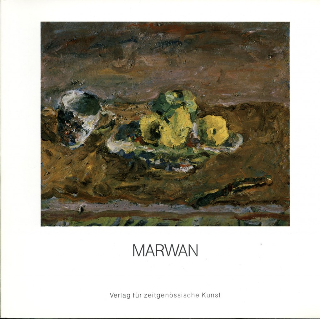 Marwan, Bilder, Aquarelle und Zeichnungen, Ausstellung in der Kunsthalle Darmstadt Erscheinungsjahr 1984