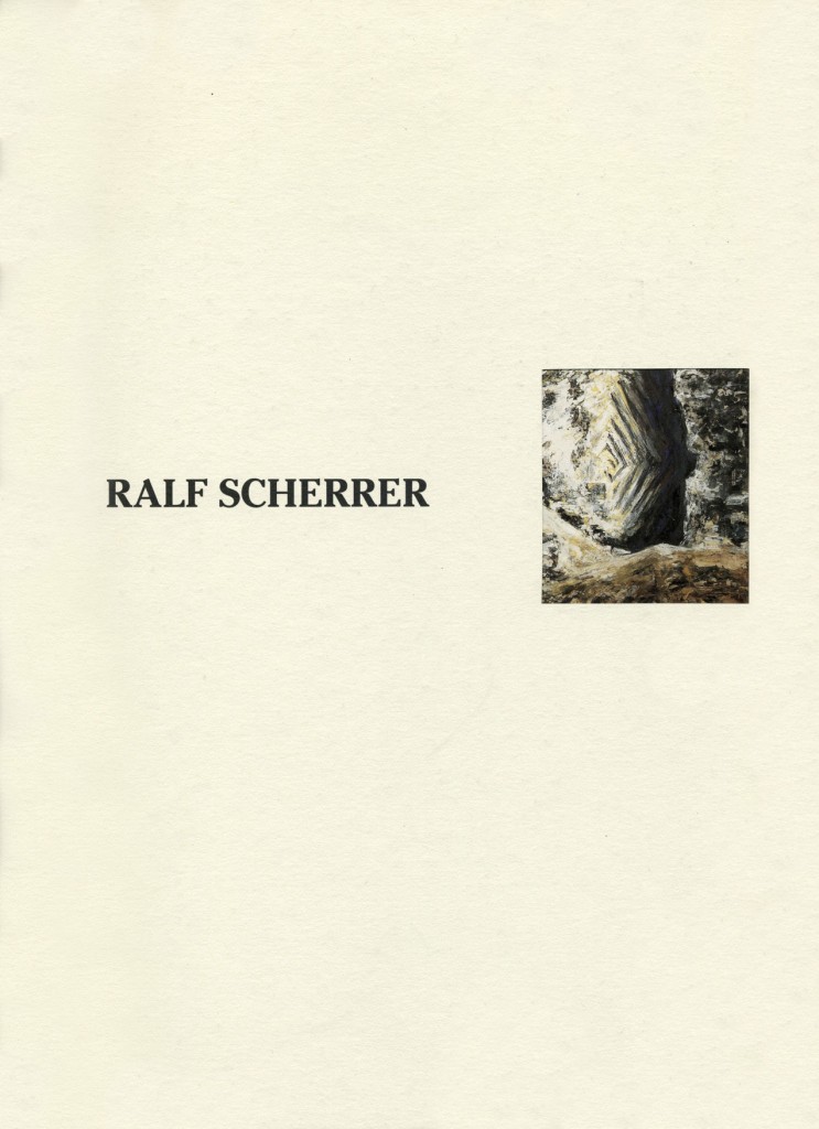 Ralf Scherrer - Pacatnamu, 7 Bilderzyklen, Leinwandbilder und Zeichnungen, Erscheinungsjahr 1993